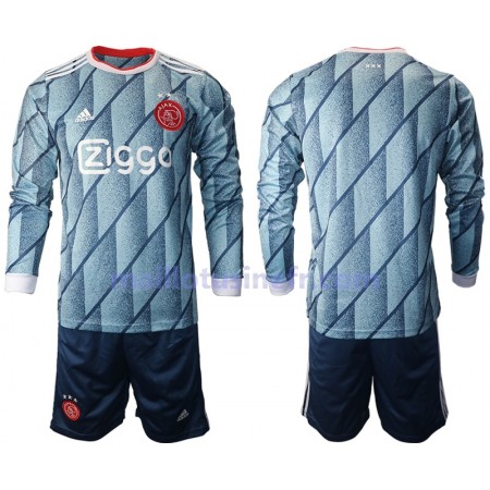 Maillot de Foot Ajax Amsterdam Extérieur 2020-21 Manches Longues - Enfant